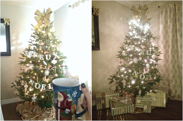 And half of the gifts were wrapped beautifully under the tree Decor DIY Living Uncatagorized  