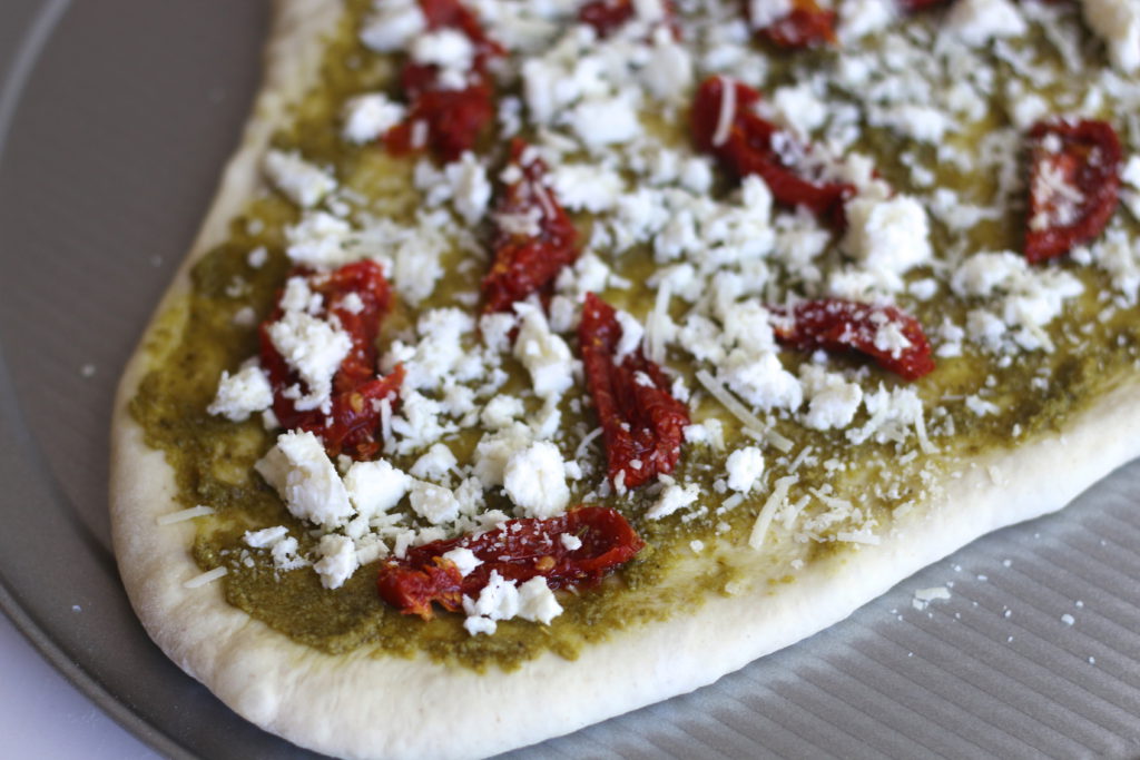 Kale Pesto Pizza Food Recipes  