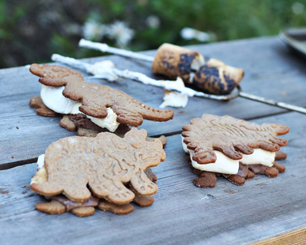 Dinosaur S'mores Food Living Recipes  