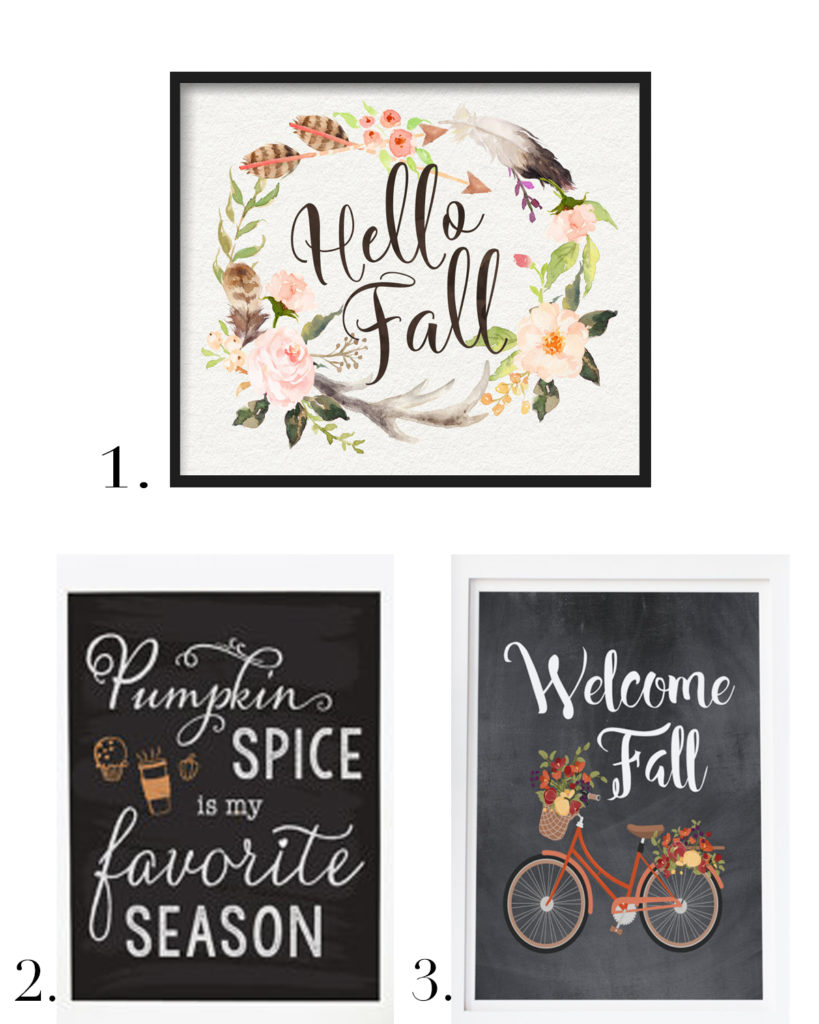 ETSY: Fall Decor Decor Living  