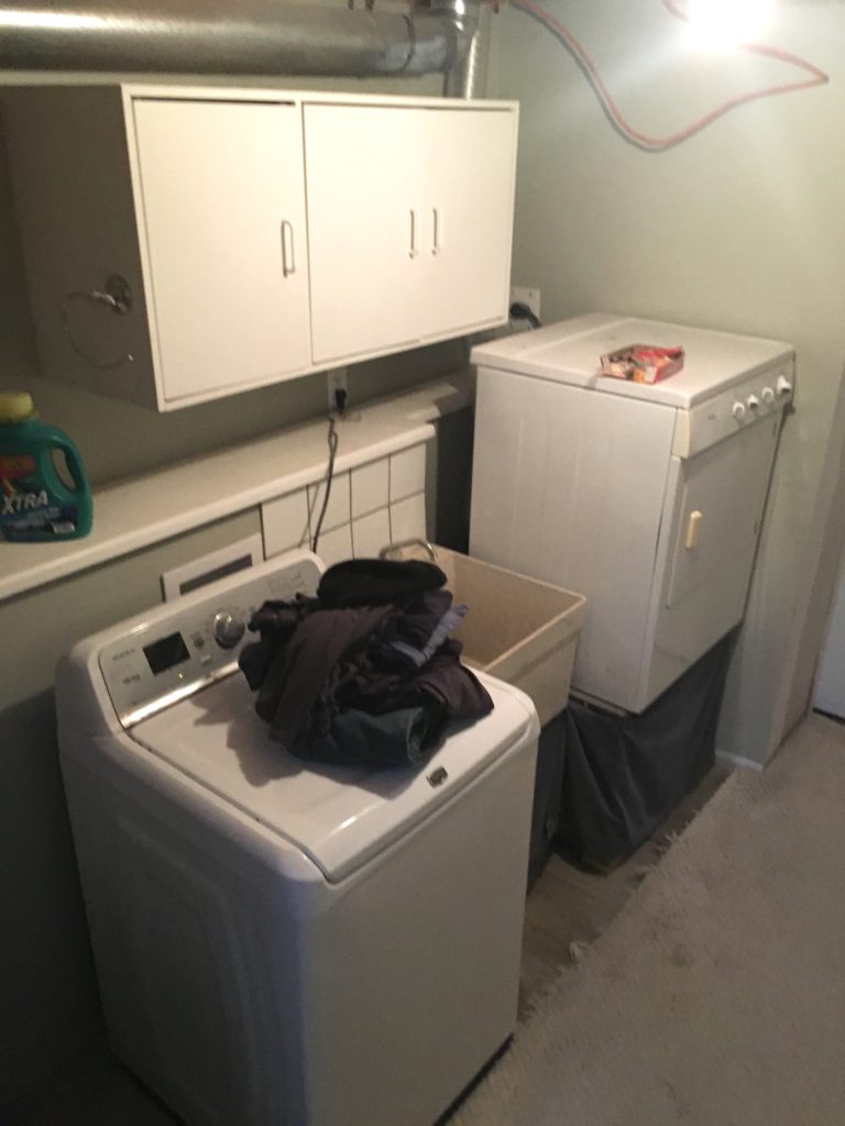 Our Laundry Room with Home Depot Decor DIY Living  