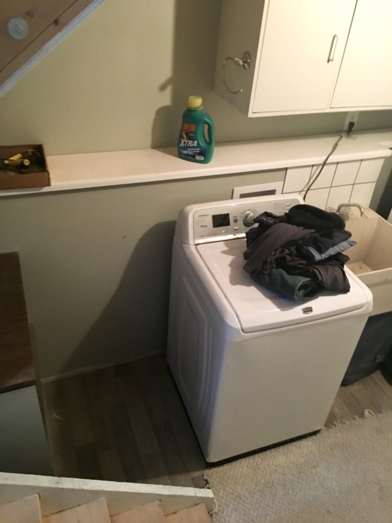 Our Laundry Room with Home Depot Decor DIY Living  