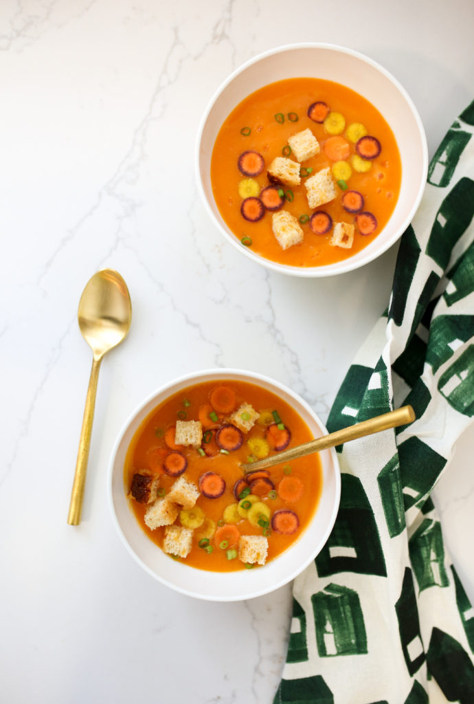 Cozy Carrot Potato Soup Recipe Family Food Living Recipes Self Care & Fitness  