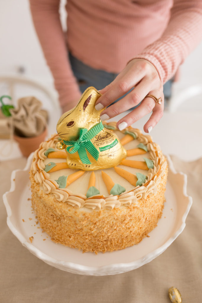 Easter with the Lindt Chocolate Bunny Decor DIY Entertaining Family Food Living Recipes  