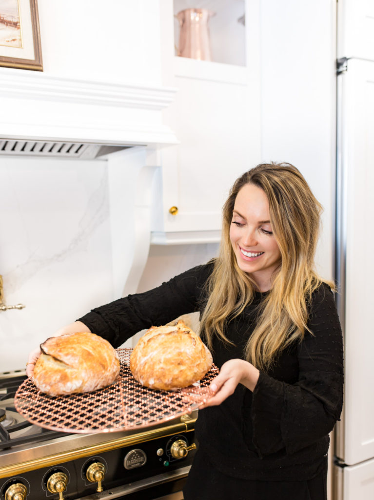 No Knead Bread with Le Creuset Food Recipes Uncatagorized  