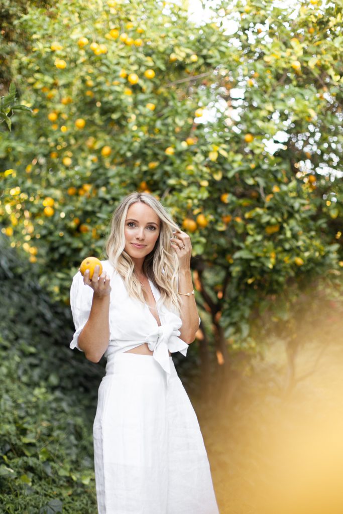 Cool Blonde in California For Her Style  