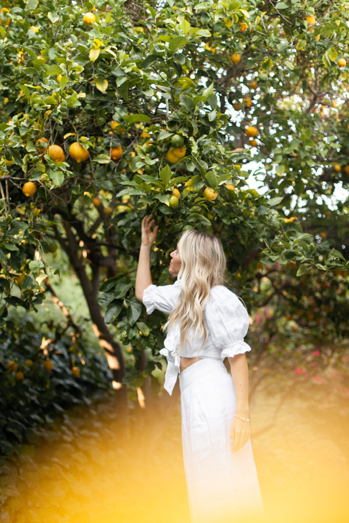 Cool Blonde in California For Her Style  