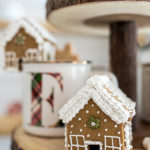 DIY Gingerbread Mug Toppers Decor DIY Entertaining Food Home Recipes  