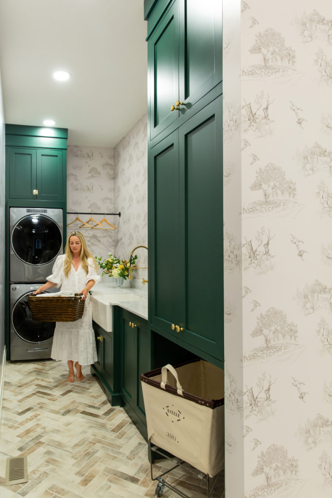 Laundry Room Progress Reveal | Our House in the Pines Home Home Tours Uncatagorized  